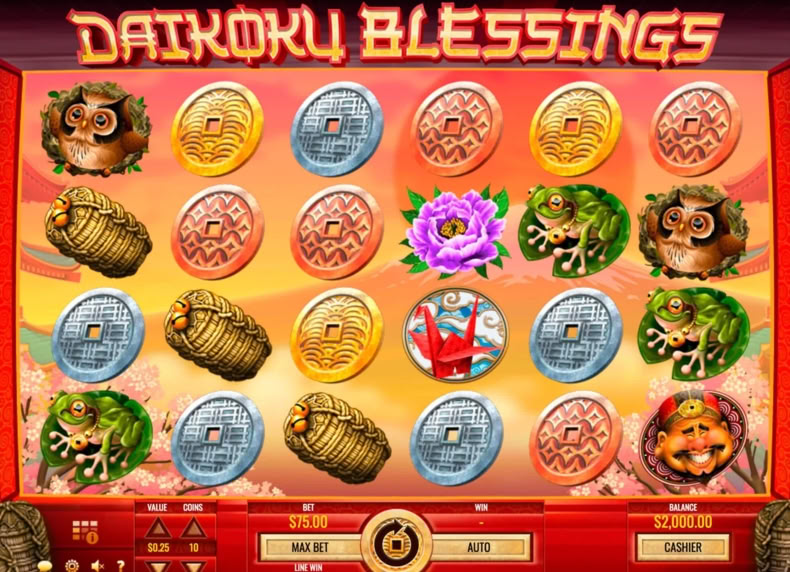 Daikoku Blessings game - play for free