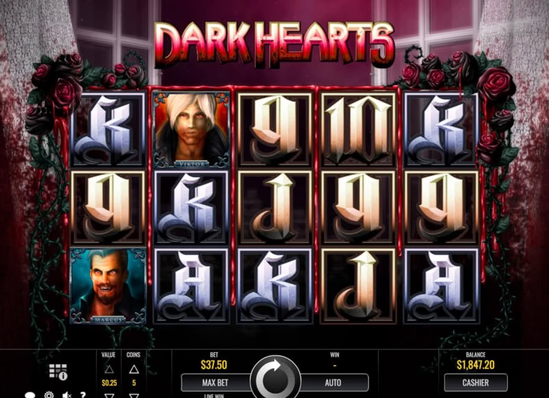 Dark Hearts game - play for free