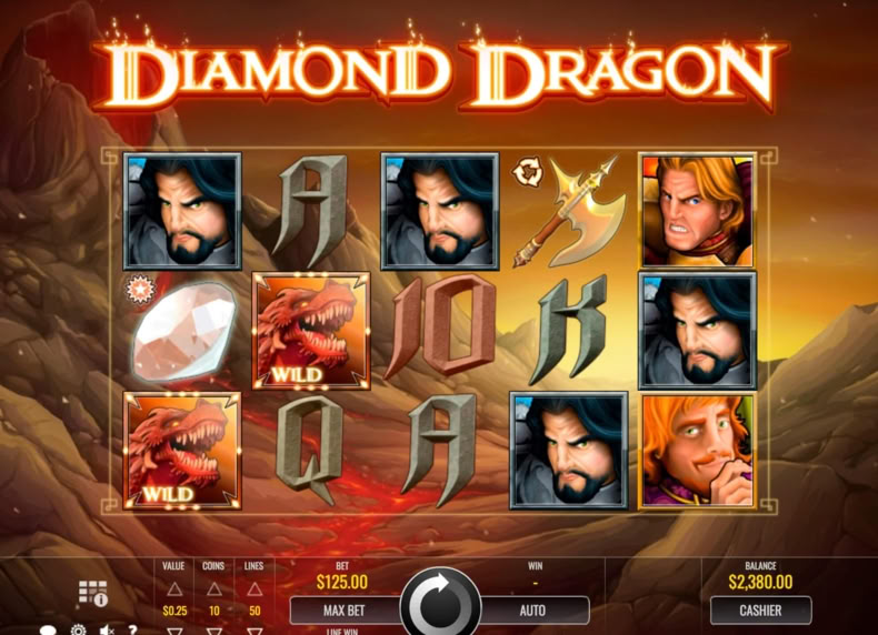 Diamond Dragon game - play for free