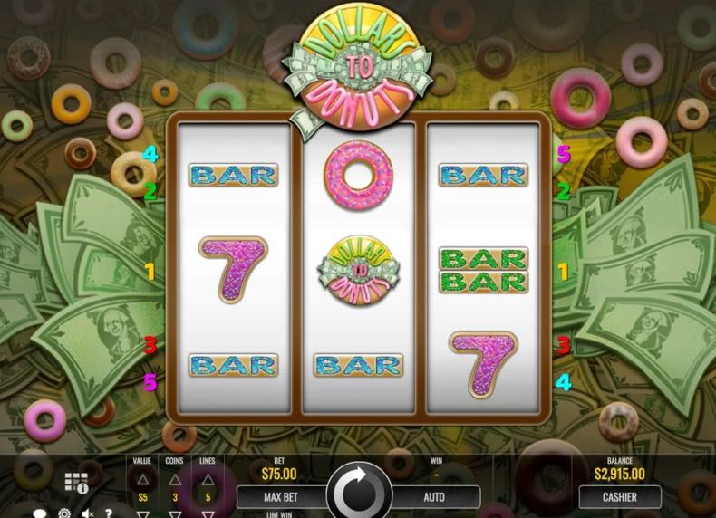 Dollars to Donuts game - play for free