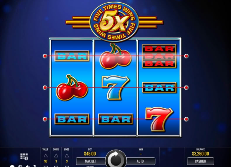 Five Times Wins game - play for free