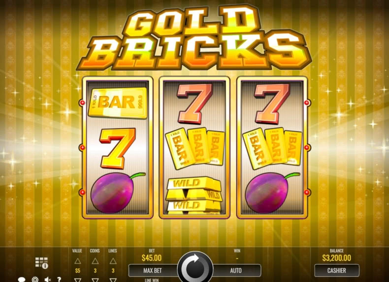 Gold Bricks game - play for free