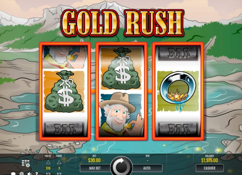 Gold Rush game - play for free