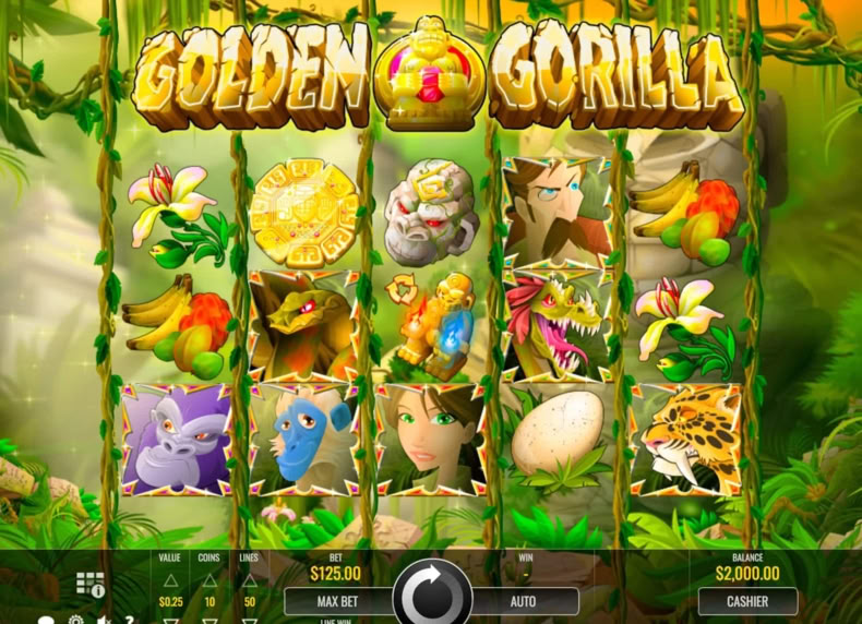 Golden Gorilla game - play for free