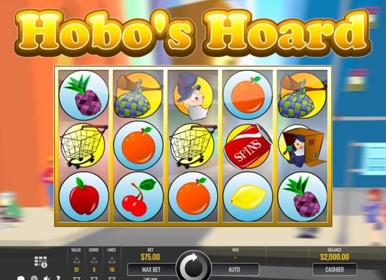 Hobo's Hoard game - play for free