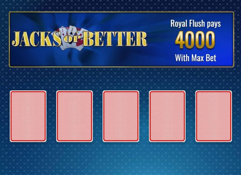 Jacks or Better game - play for free