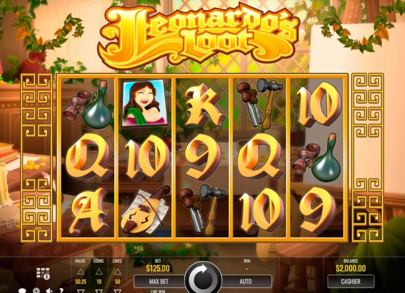Leonardo's Loot game - play for free