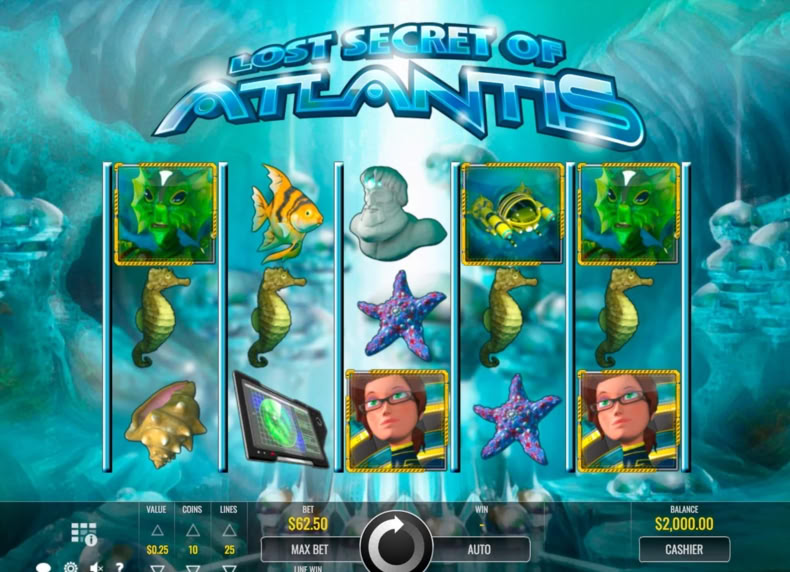 Lost Secret of Atlantis game - play for free