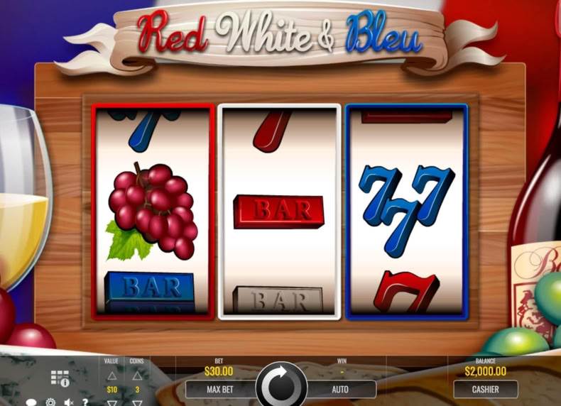 Red White & Bleu game - play for free