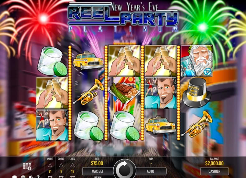 Reel Party Platinum game - play for free
