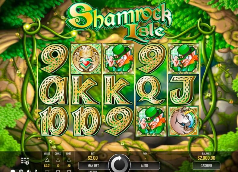 Shamrock Isle game - play for free