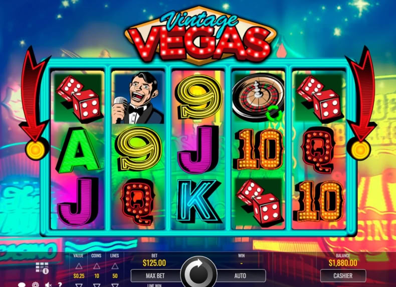 Vintage Vegas game - play for free