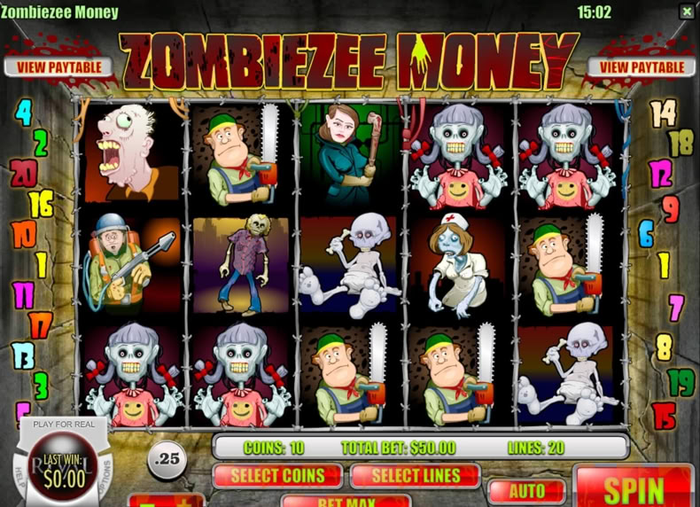 Zombiezee Money game - play for free