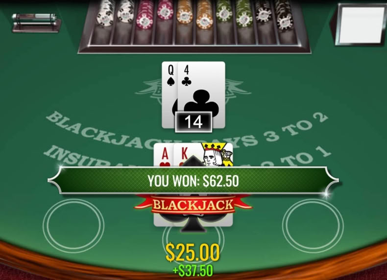 Blackjack Multi-Hand game - play for free