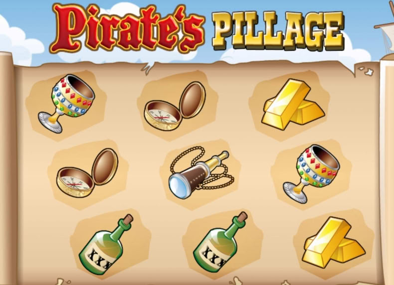 Pirate's Pillage game - play for free