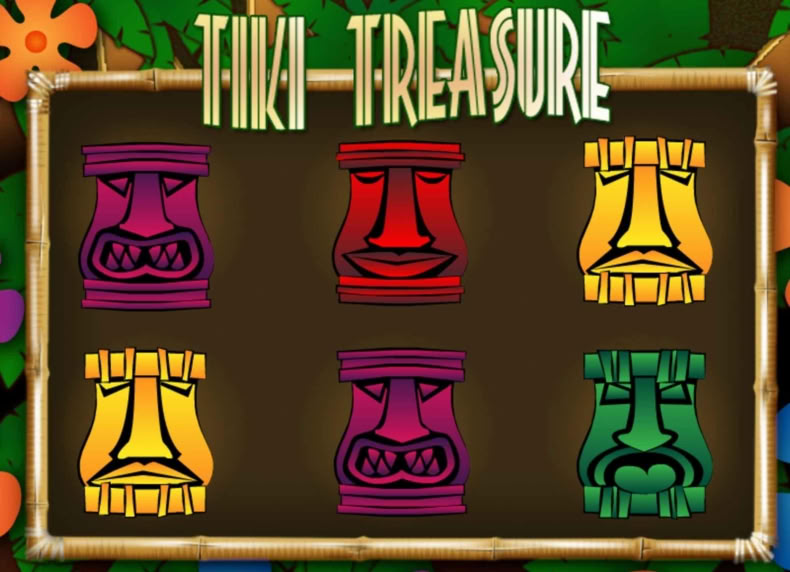 Tiki Treasure game - play for free