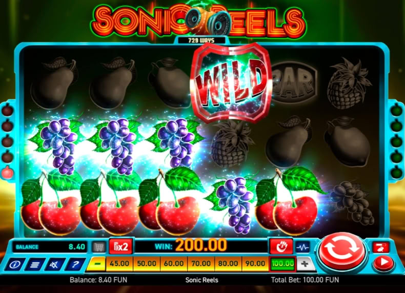 Sonic Reels game - play for free