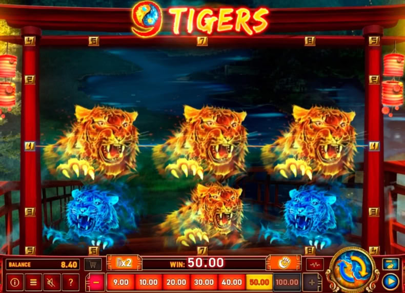 9 Tigers game - play for free