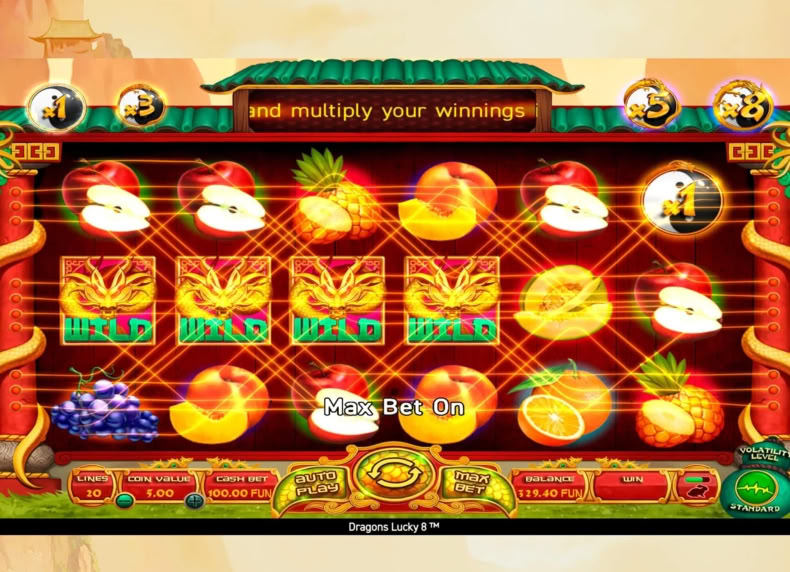 Dragons Lucky 8™ game - play for free