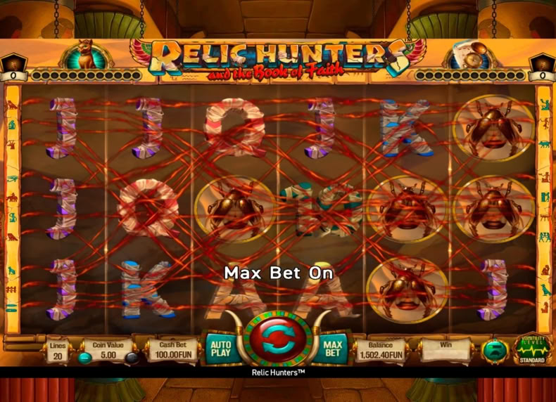 Relic Hunters and the Book of Faith™ game - play for free