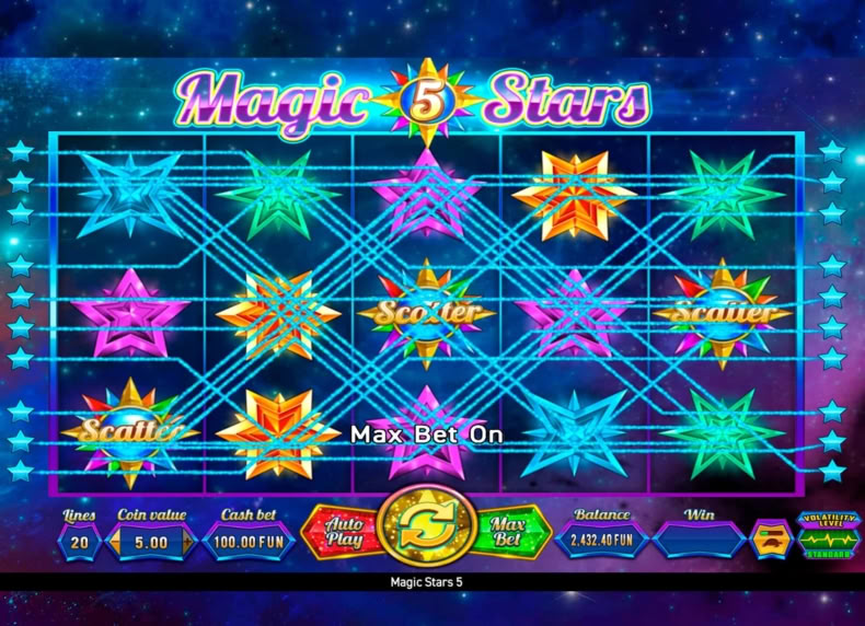 Magic Stars 5 game - play for free