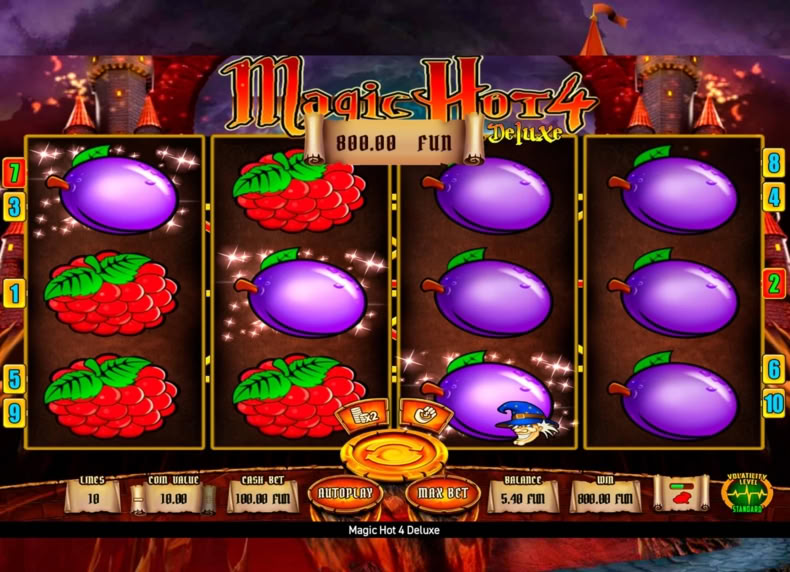 Magic Hot 4 Deluxe game - play for free