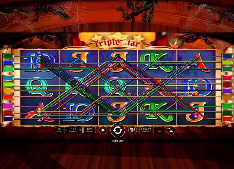 Triple Star game - play for free