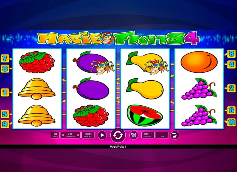 Magic Fruits 4 game - play for free
