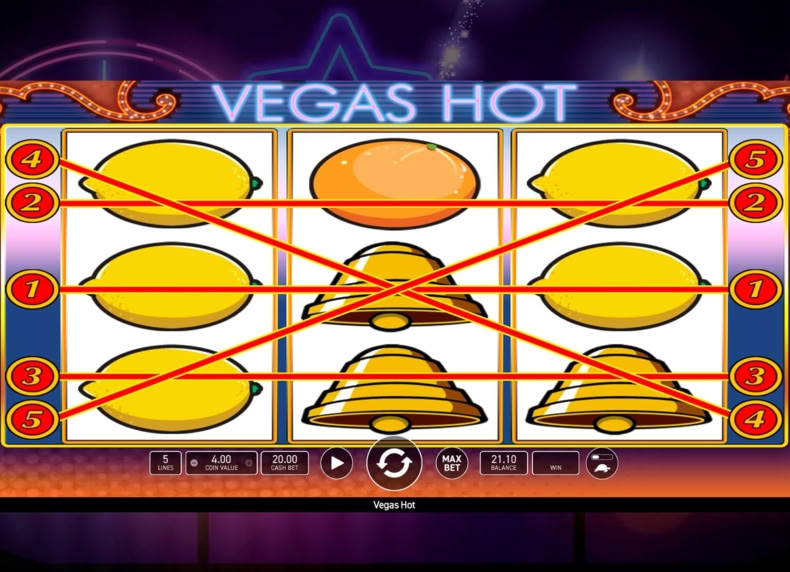 Vegas Hot game - play for free