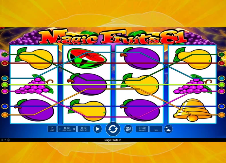 Magic Fruits 81 game - play for free