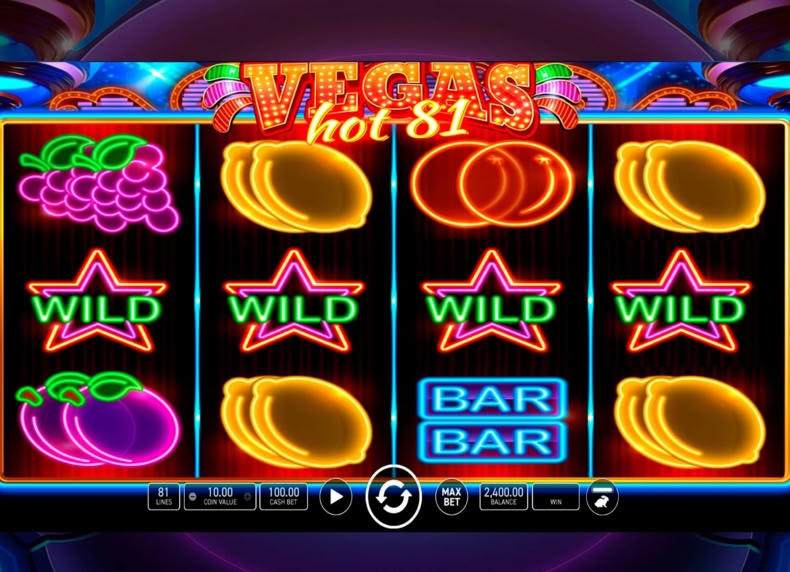 Vegas Hot 81 game - play for free