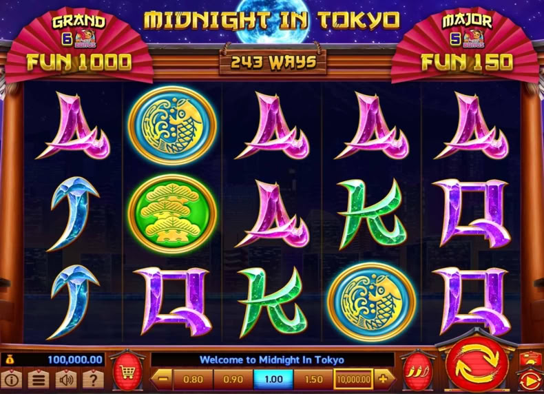 Midnight in Tokyo game - play for free