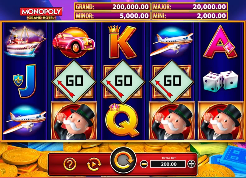 Monopoly Grand Hotel game - play for free
