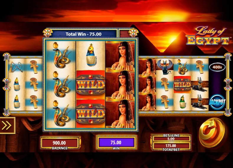 Lady of Egypt game - play for free