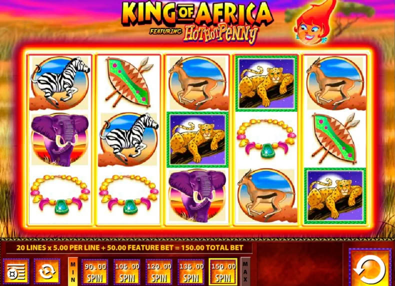 King of Africa (Dual) game - play for free