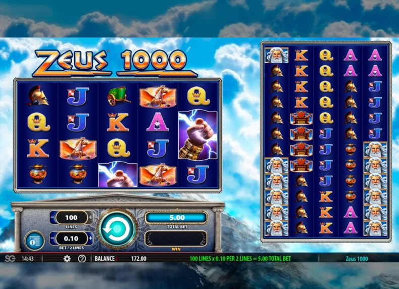 Zeus 1000 (DUAL) game - play for free