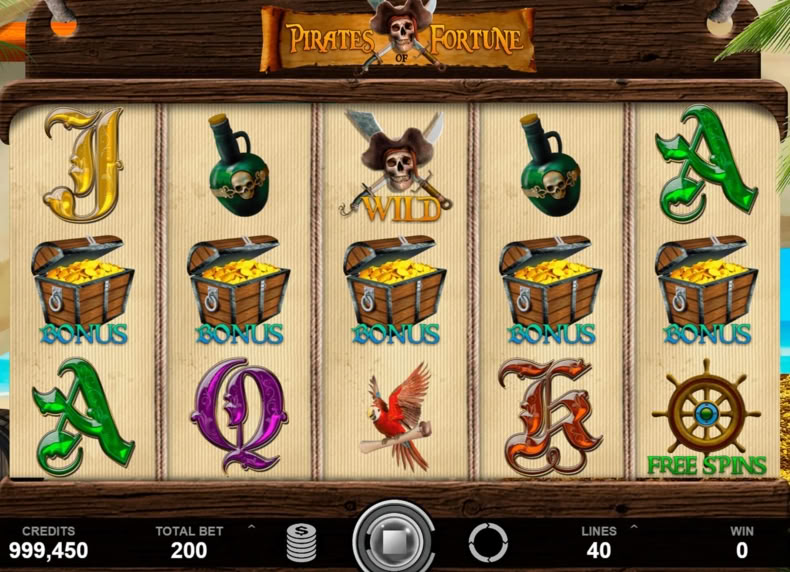 Pirates of Fortune game - play for free