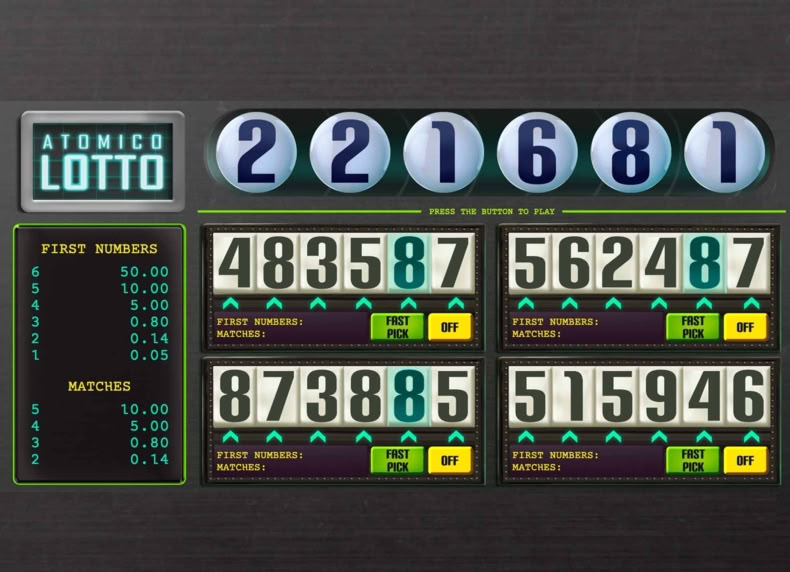 Atomico Lotto game - play for free