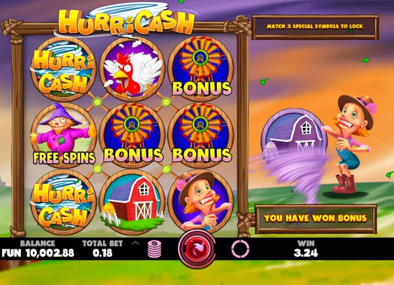 Hurricash game - play for free