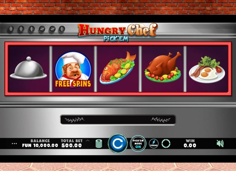 Hungry Chef Pick’em game - play for free