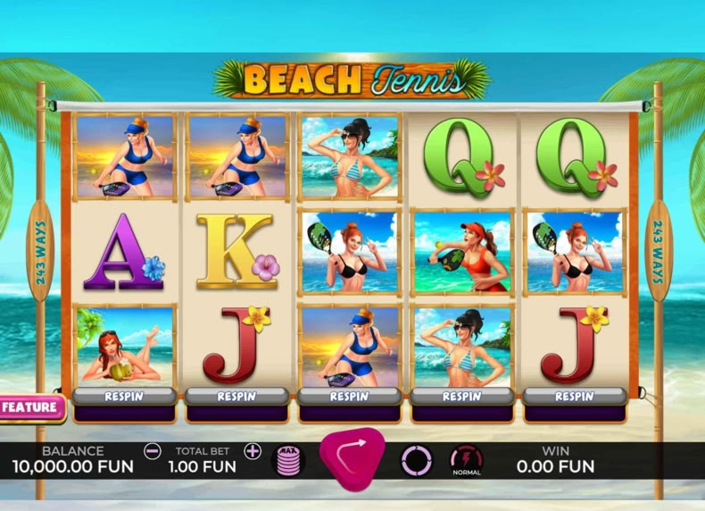 Beach Tennis game - play for free