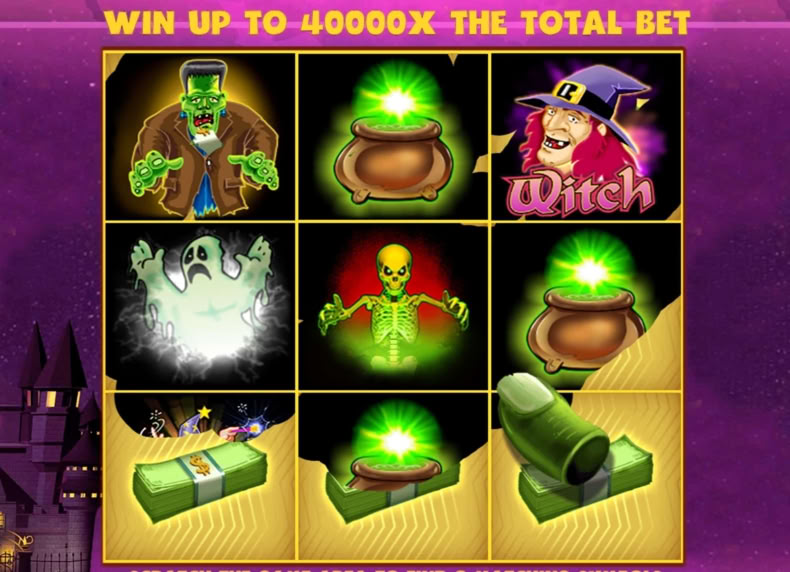 Raspadinha Halloween game - play for free