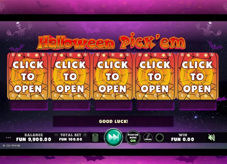 Halloween Pick’em game - play for free