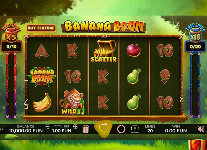 Banana Boom game - play for free