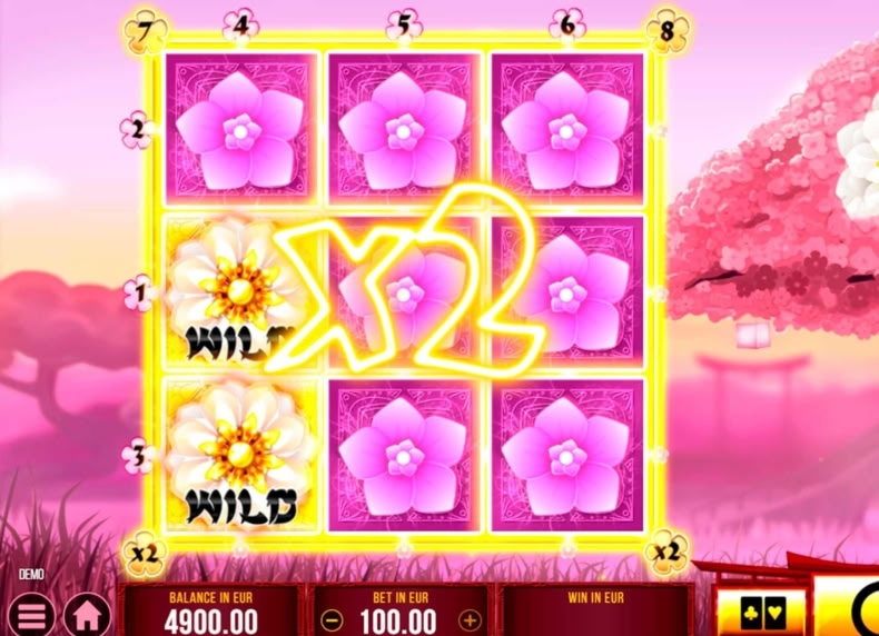 8 Flowers game - play for free