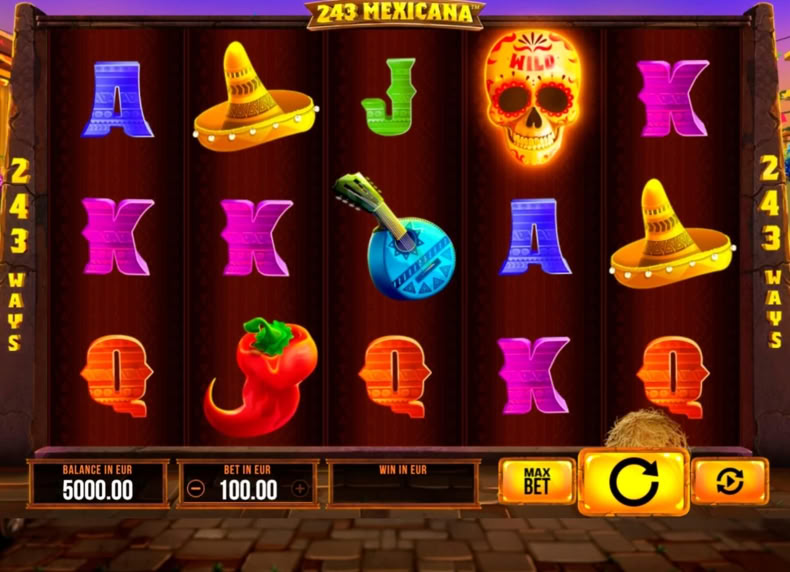 243 Mexicana game - play for free