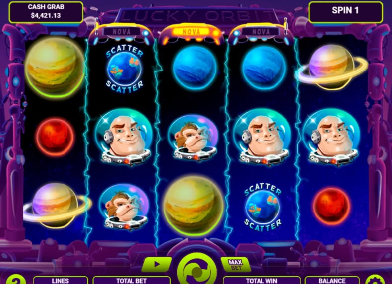 Lucky Orbit Slots game - play for free