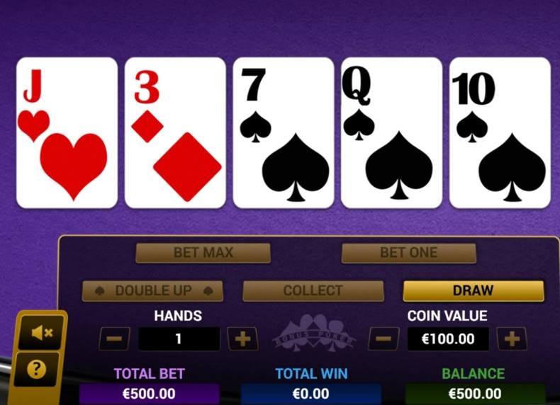 Multi-Hand Bonus Poker game - play for free