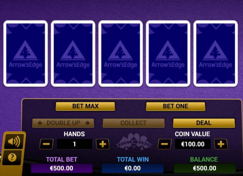 Multi-Hand Double Bonus Poker game - play for free