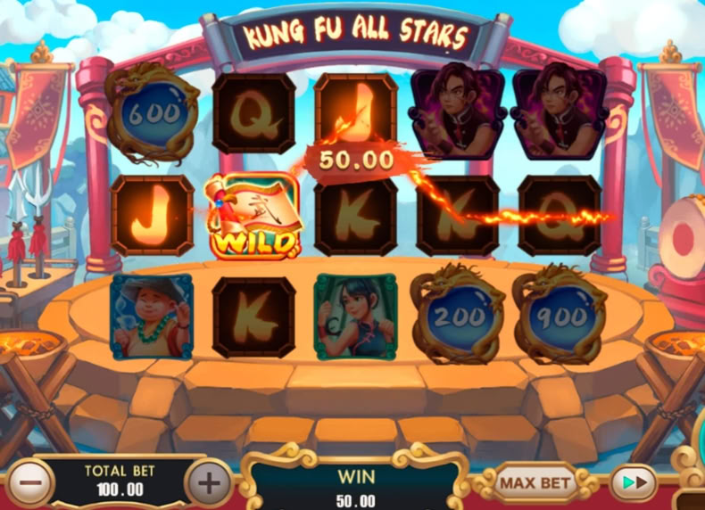 Kung Fu All Stars game - play for free